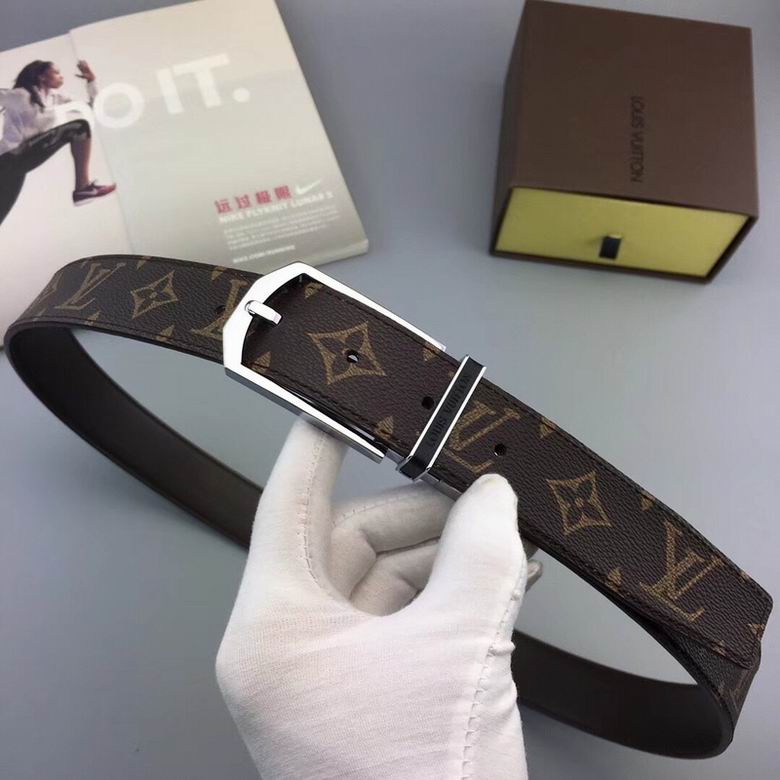LV Belt 34mmX95-125CM  7D  (1)
